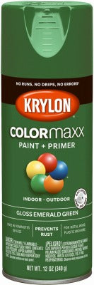 KRYLON Krylon K05517007 Gloss Spray Paint 12 Oz Emerald Green