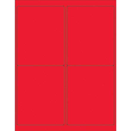 BSC PREFERRED Bsc Preferred LL181RD Multipurpose Labels 400 Per Case