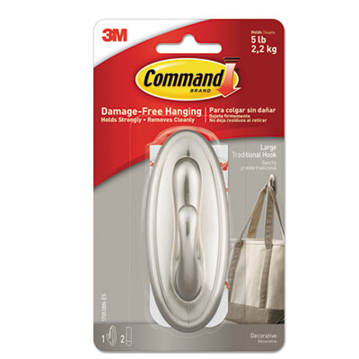 3M 3M MMM17053BNES Command Traditional Hook Large (1 Pack)