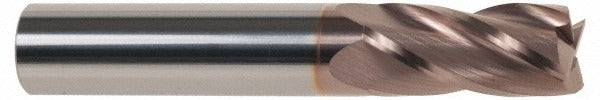 KYOCERA SGS PRECISION TOOLS Sgs 39031 Square End Mill 0.25 in 4 Flute Solid Carbide Ticn