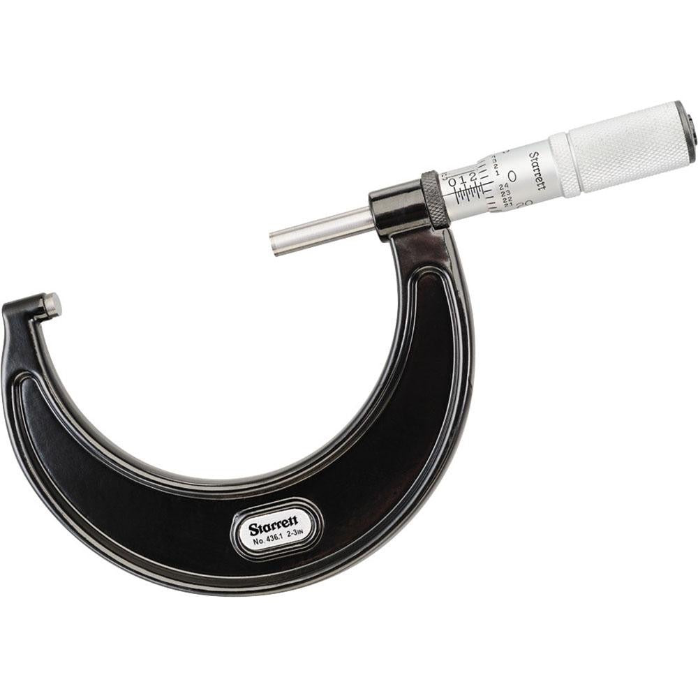 STARRETT Starrett 68015 Outside Micrometer 3 Inch Range