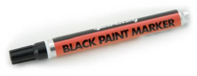 FORNEY Forney Industries Inc 70819 Black Paint Marker 24 Pack