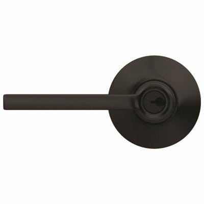 SCHLAGE Schlage Lock Co F51VLAT622 Keyed Entry Door Lever Matte Black