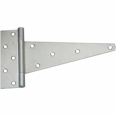 NATIONAL HARDWARE National Mfg N128-959 Extra Heavy T-hinge 12 Inch Zinc 5-pack