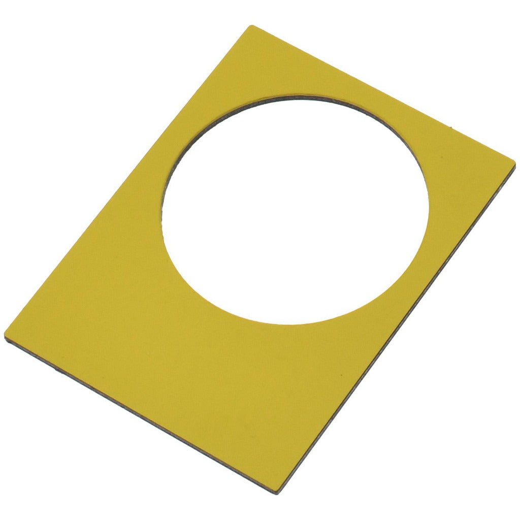 SCHNEIDER ELECTRIC Schneider Electric ZB2BY4101 Pvc Legend Plate Blank