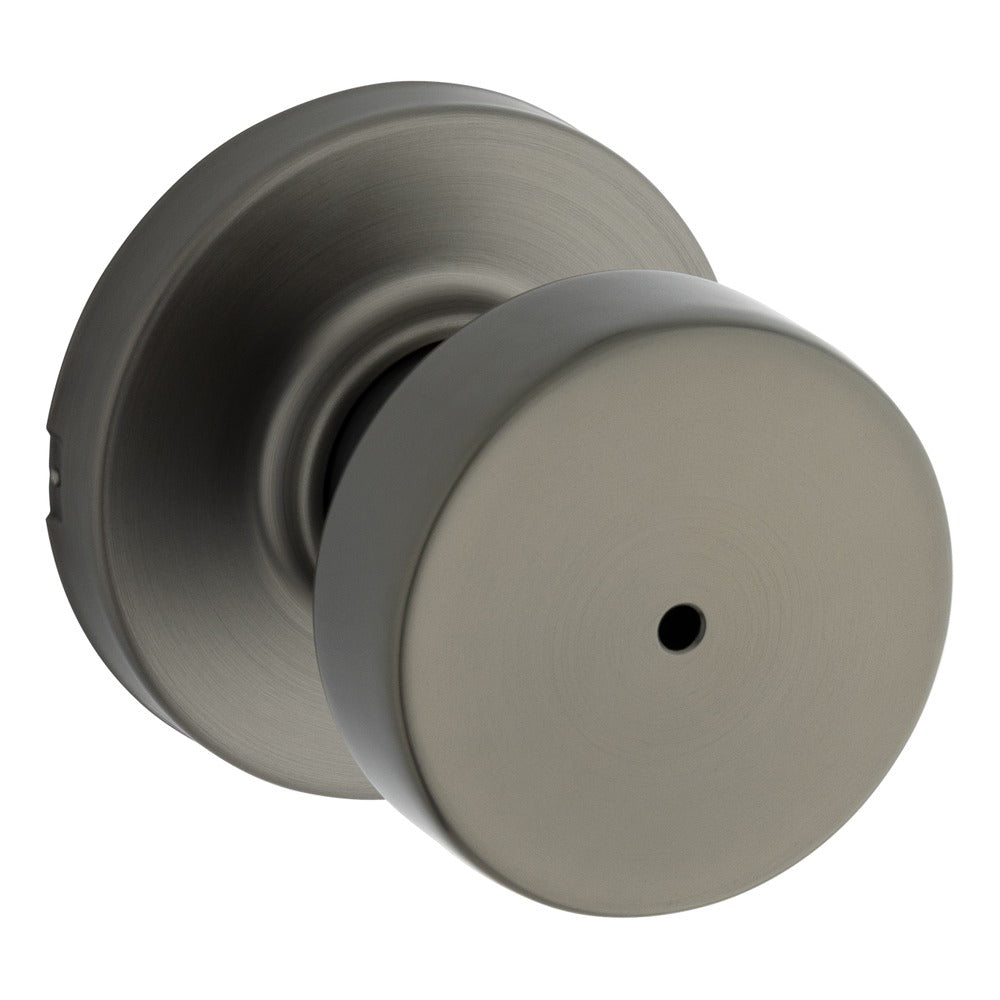 KWIKSET Kwikset 730PSKRDT-18G Pismo Privacy Knob Gunmetal