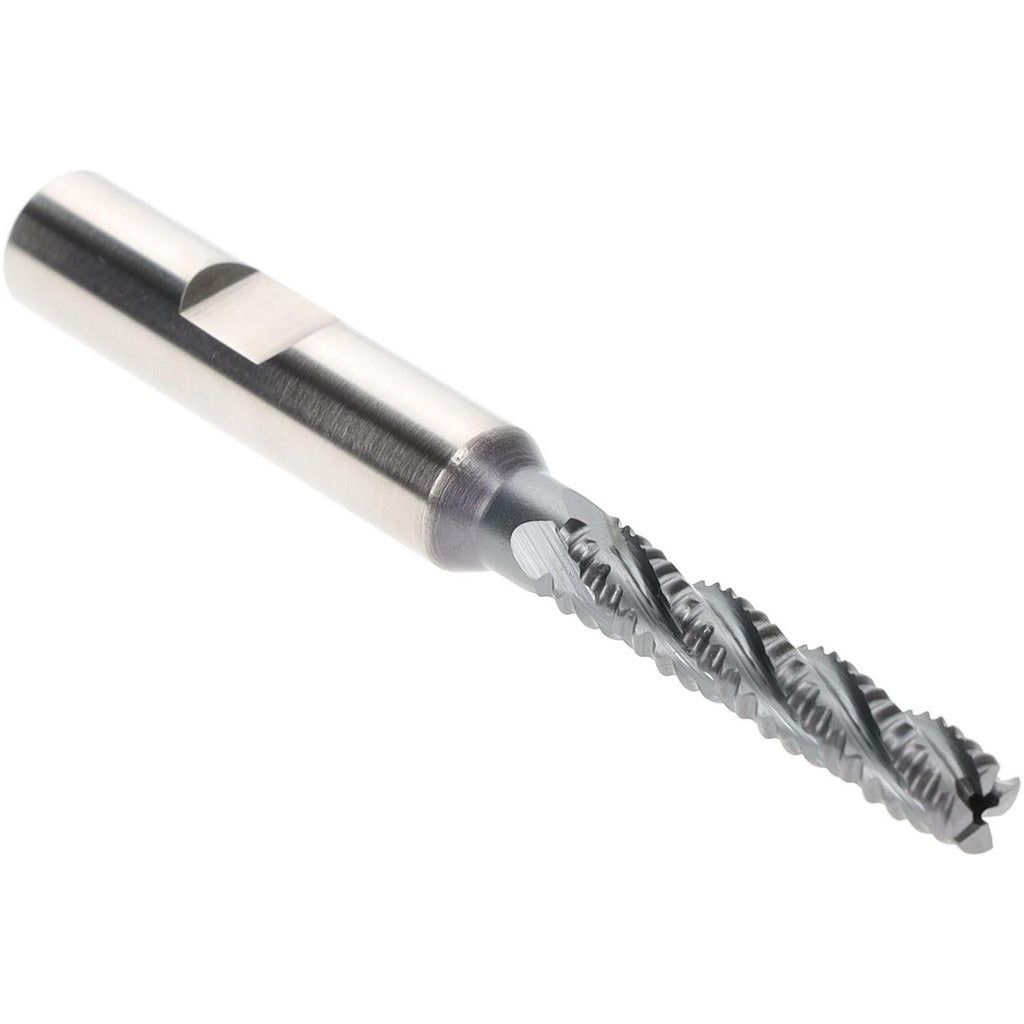 HERTEL Hertel 84213727 Roughing End Mill 1/4 in 4 Flute Cobalt