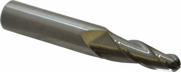 ACCUPRO Accupro 12177649 Tapered Ball End Mill 1/4 in 3 Flute Carbide