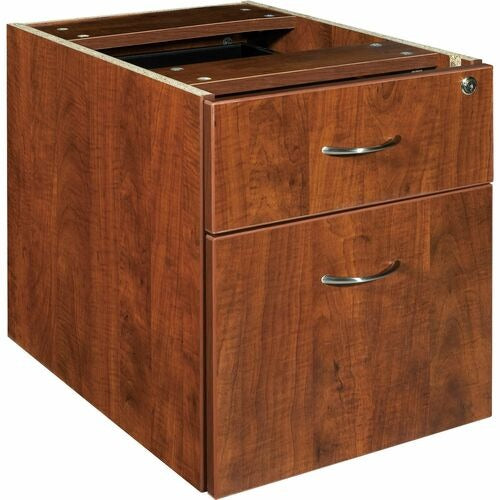 LORELL Lorell LLR69432 Hanging Pedestal Cherry Laminate