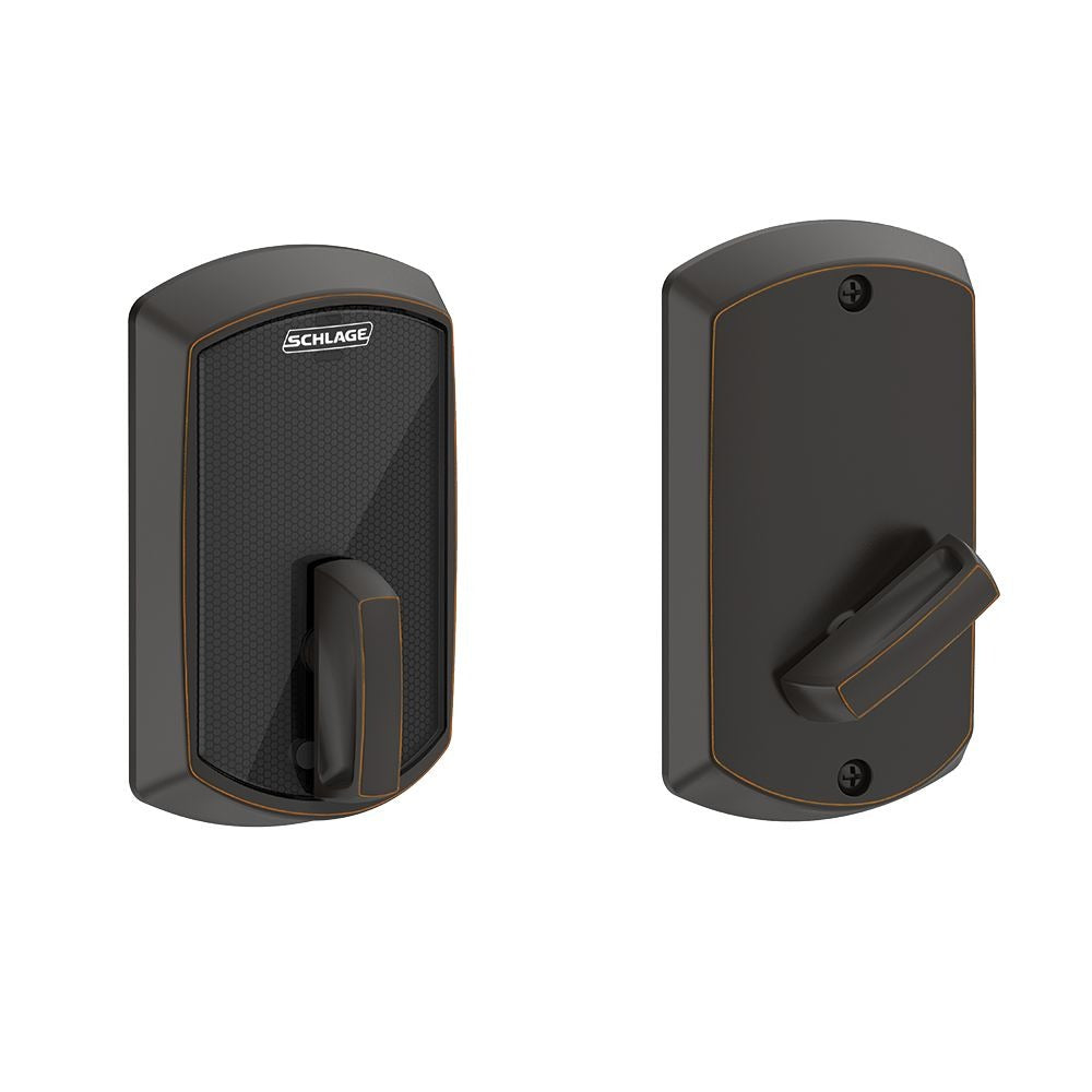 SCHLAGE Schlage Electronics BE467FGRW716 Fire Rated Smart Deadbolt