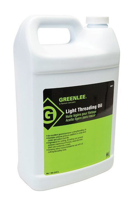 Greenlee 463-1 Mild Petroleum Odor Light Amber Cutting and Threading Oil 1 Gallon