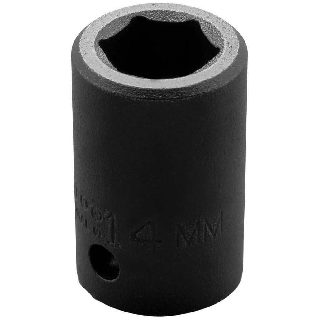 PROTO Proto J7414M Impact Socket 1/2 in Drive 14mm 6-point