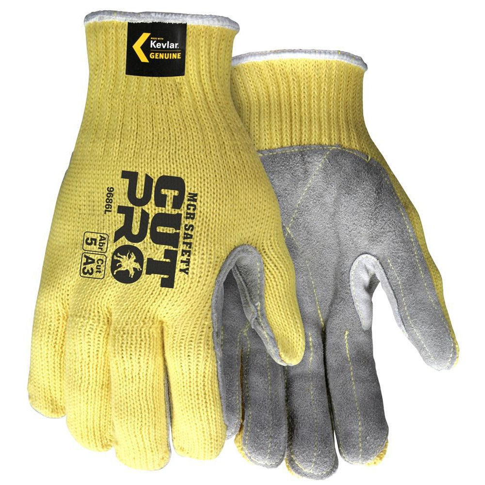 MCR SAFETY Mcr Safety 9686L Cut Abrasion-resistant Gloves Size L