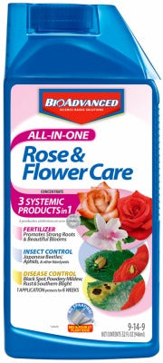 BIOADVANCED Sbm Life Science Corp 701260B Rose Flower Fertilizer 32 Oz