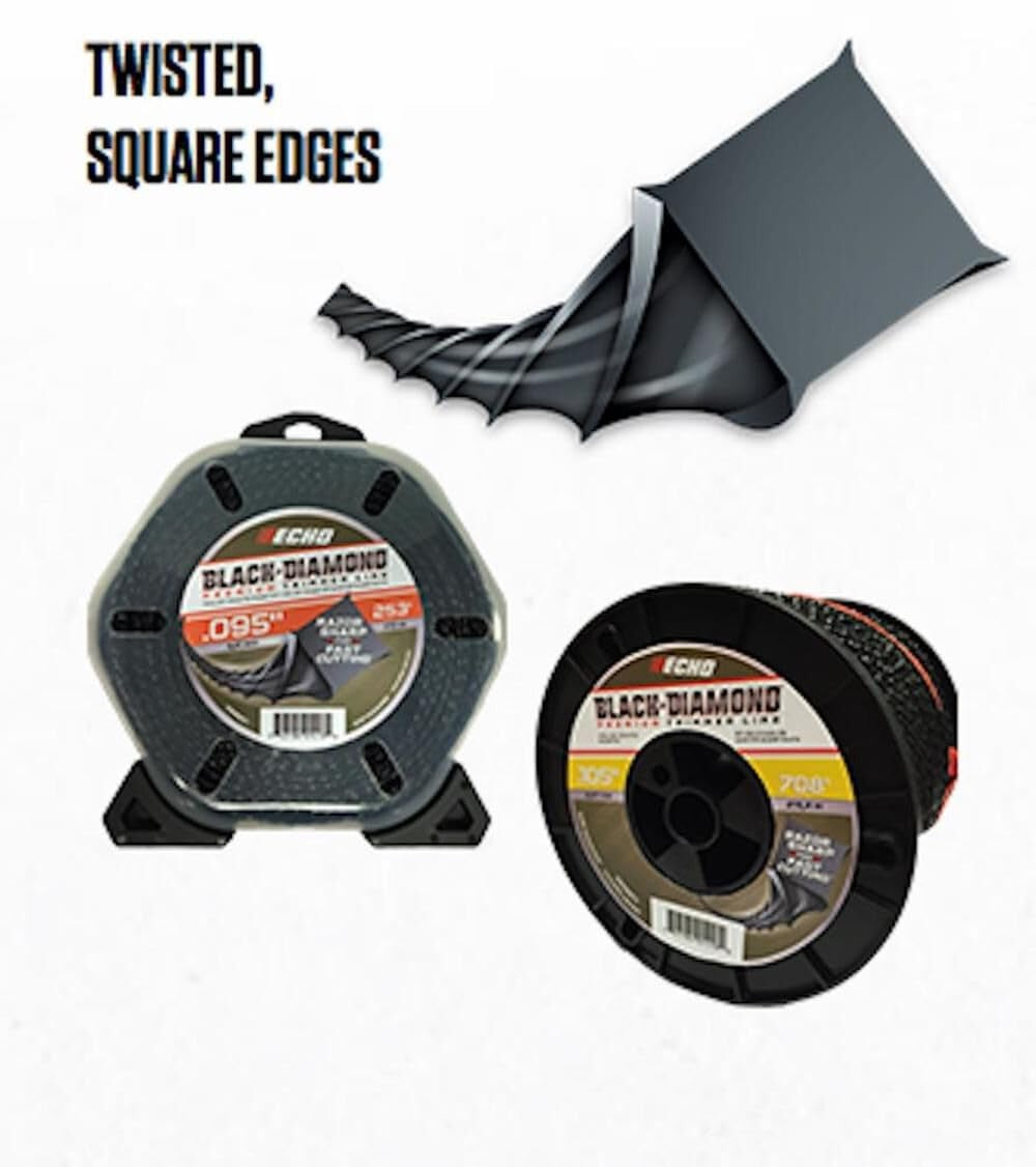 ECHO Echo 330105071 Black Diamond Trimmer Line 0.105 in 217 Ft