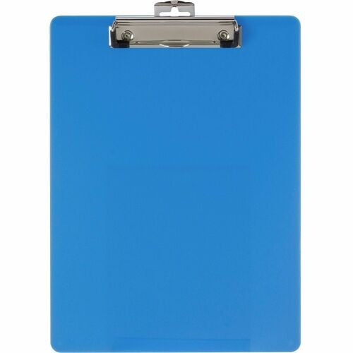 OFFICEMATE Officemate OIC83048 Plastic Clipboard Letter Size Arctic Blue