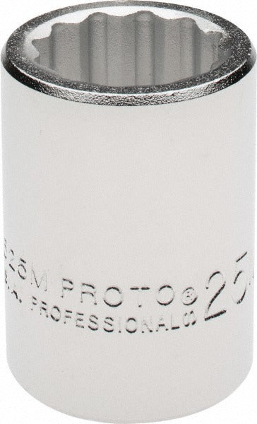 PROTO Proto J5525M Hand Socket 25 Mm 12-point 3/4 Drive