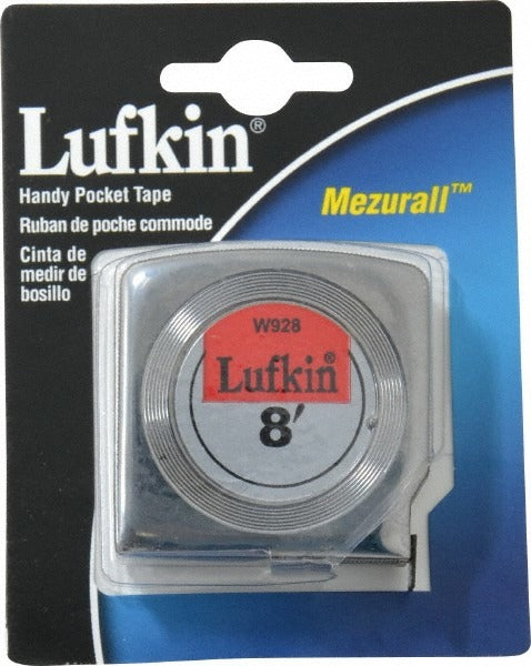 LUFKIN Lufkin W928 Tape Measure 8 Ft 1/2 Inch Blade