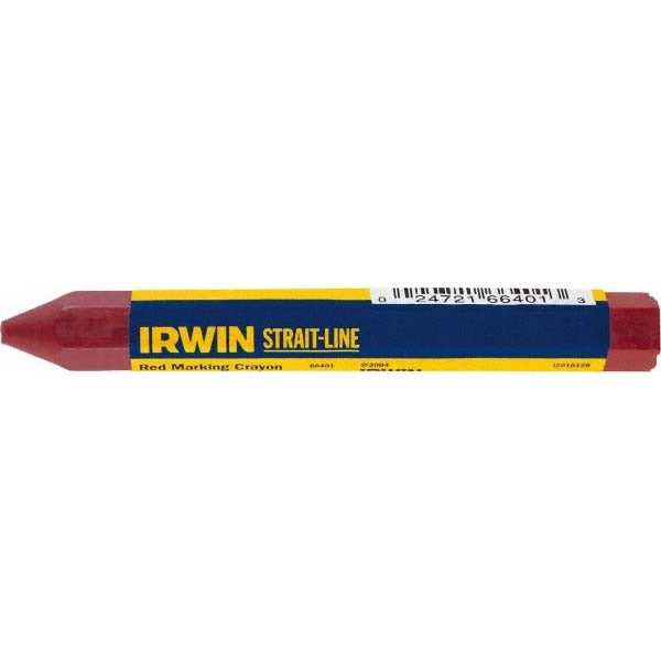IRWIN Irwin 66401ZR Wax Lumber Crayon Red
