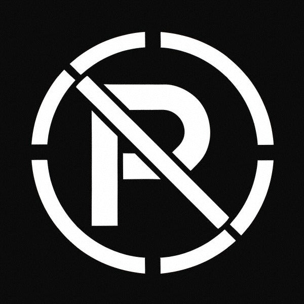 C H HANSON C.h. Hanson 12417 No Parking Symbol Plastic Stencil
