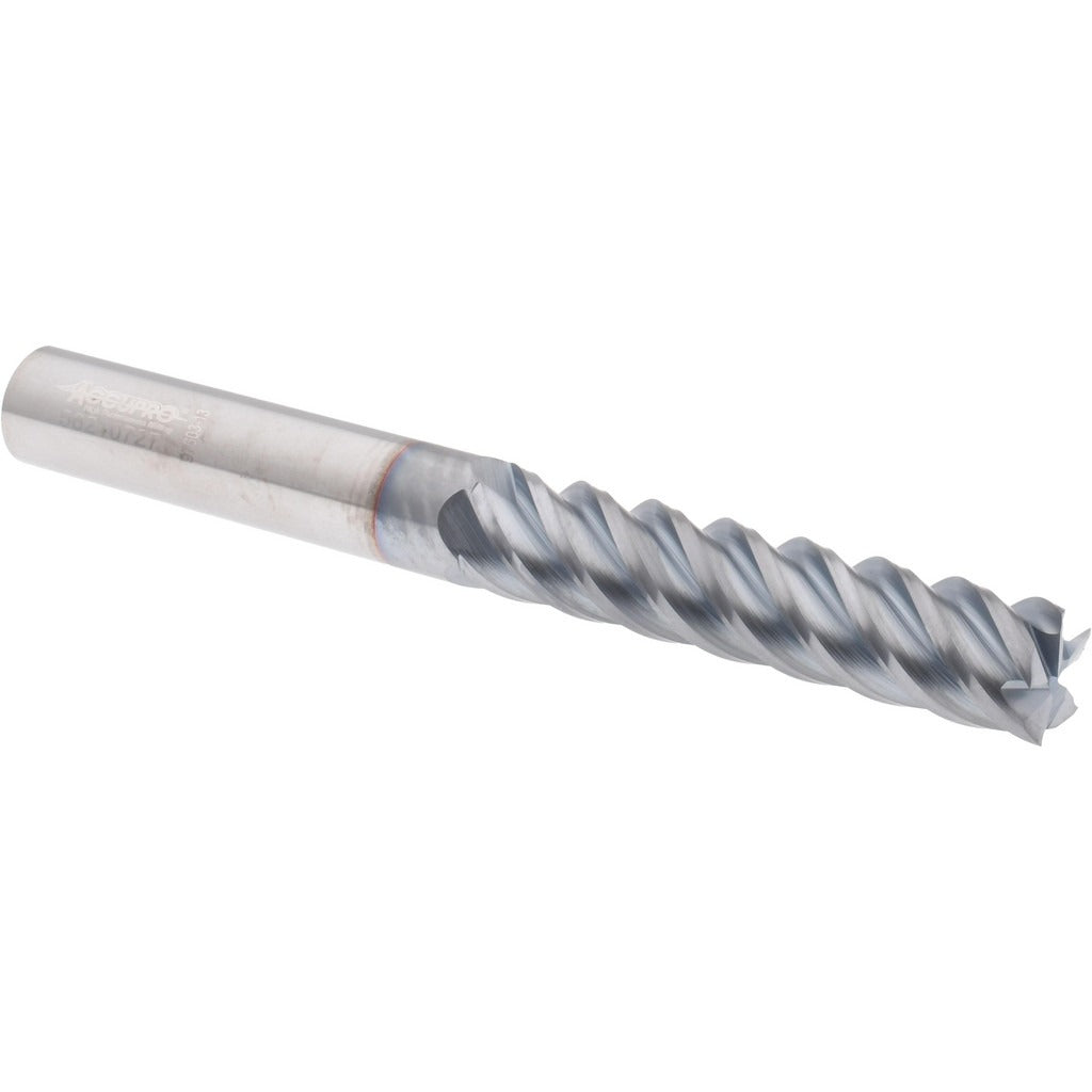 ACCUPRO Accupro 2500283 Square End Mill 7/16 in 5 Flute Carbide Ticn