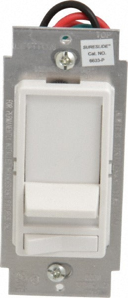 LEVITON Leviton 6674-10W Rocker Dimmer Switch 120V 1 Pole Residential