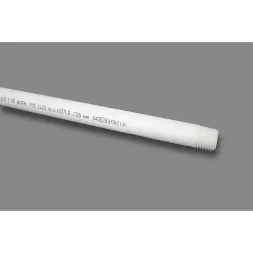 CRESLINE CRESLINE 43010 1/2 Inch Schedule 80 PVC Pressure Pipe