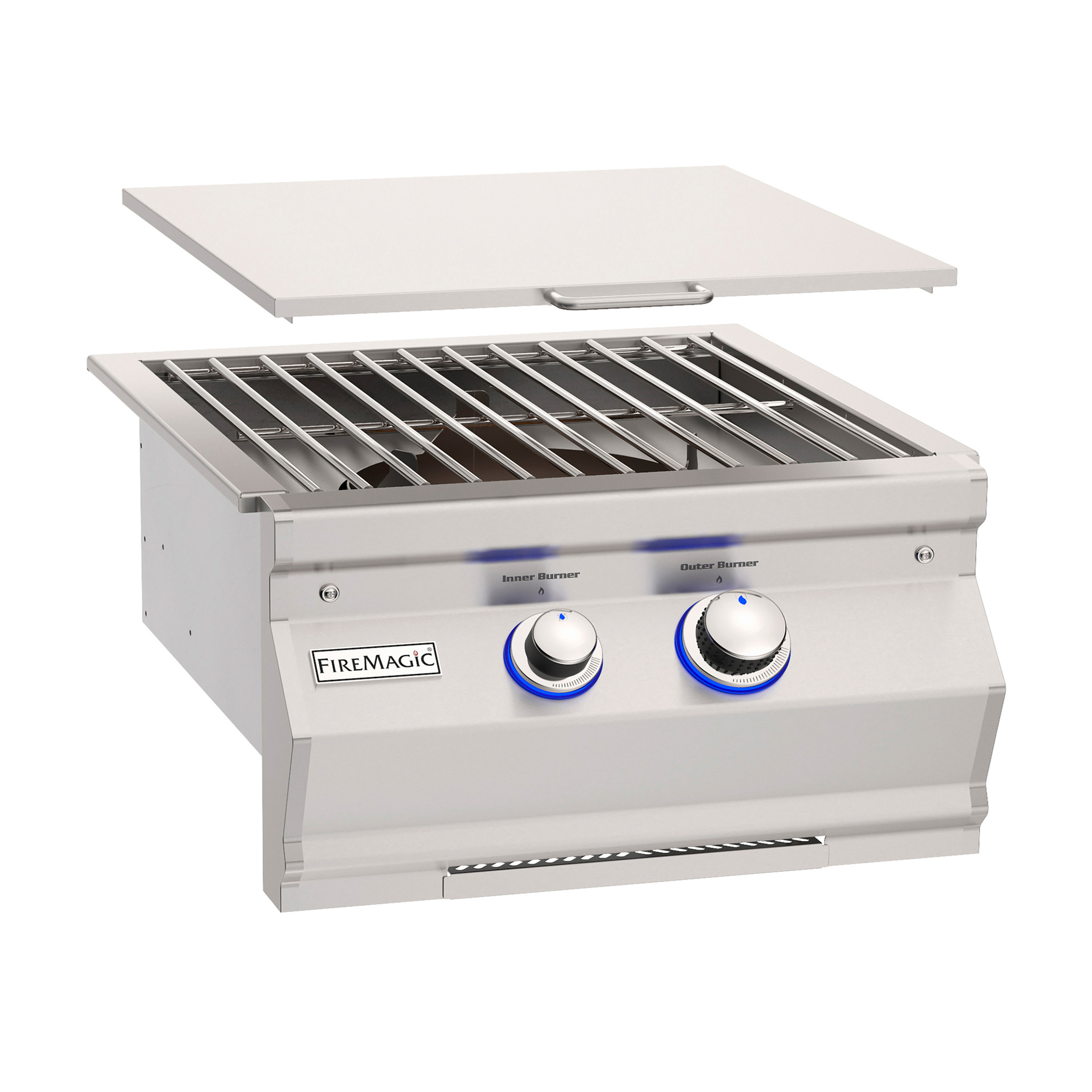 FIRE MAGIC GRILLS Fire Magic Grills 19-7B0N-0 Aurora 24-Inch Built-In Power Burner Base 60,000 BTU (24-Inch)