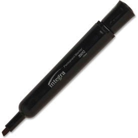 INTEGRA Integra 30011 Chisel Tip Permanent Marker Black Dozen
