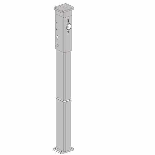 VON DUPRIN Von Duprin 4954287 Steel Mullion 299 Strike Prep 689 Finish