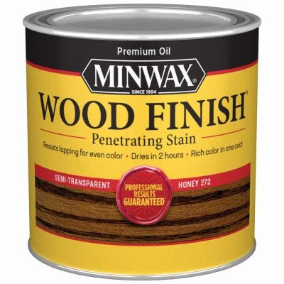 MINWAX Minwax 227624444 Wood Stain Honey 0.5 Pint