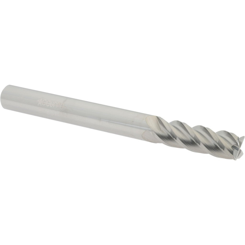 ACCUPRO Accupro 12182452 Corner Radius End Mill 1/4 in 4 Flute Carbide