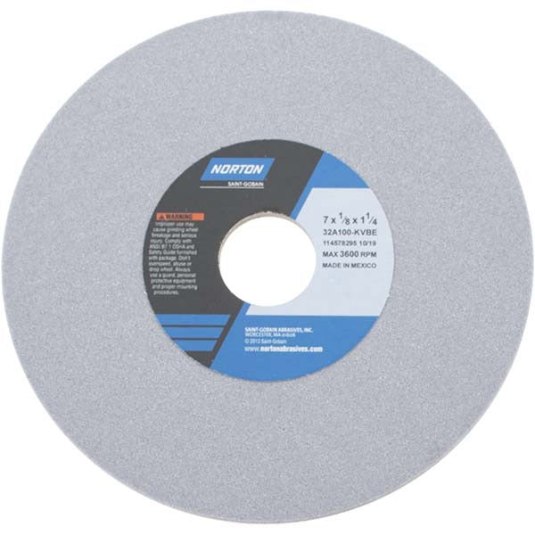 NORTON Norton 66252939216 Surface Grinding Wheel 7in 100 Grit