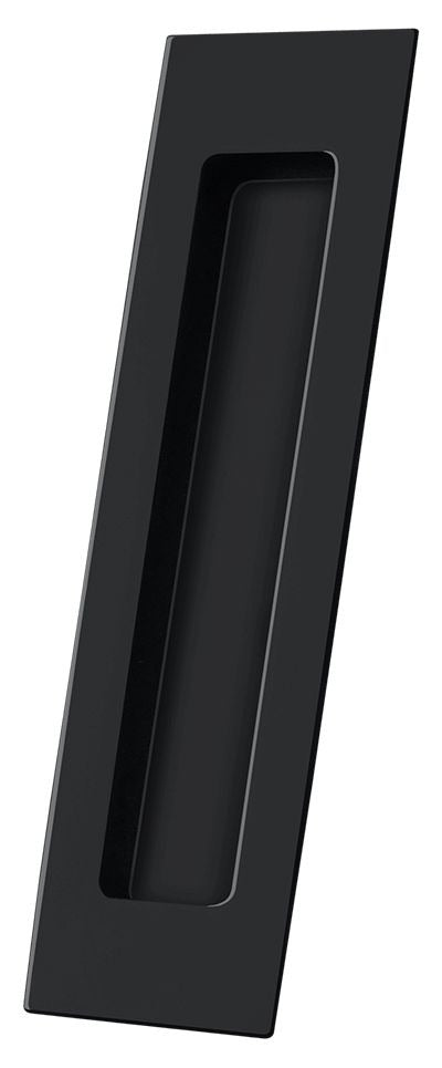 DELTANA Deltana FP7178U19 Flush Pull Rectangular Solid Brass Black