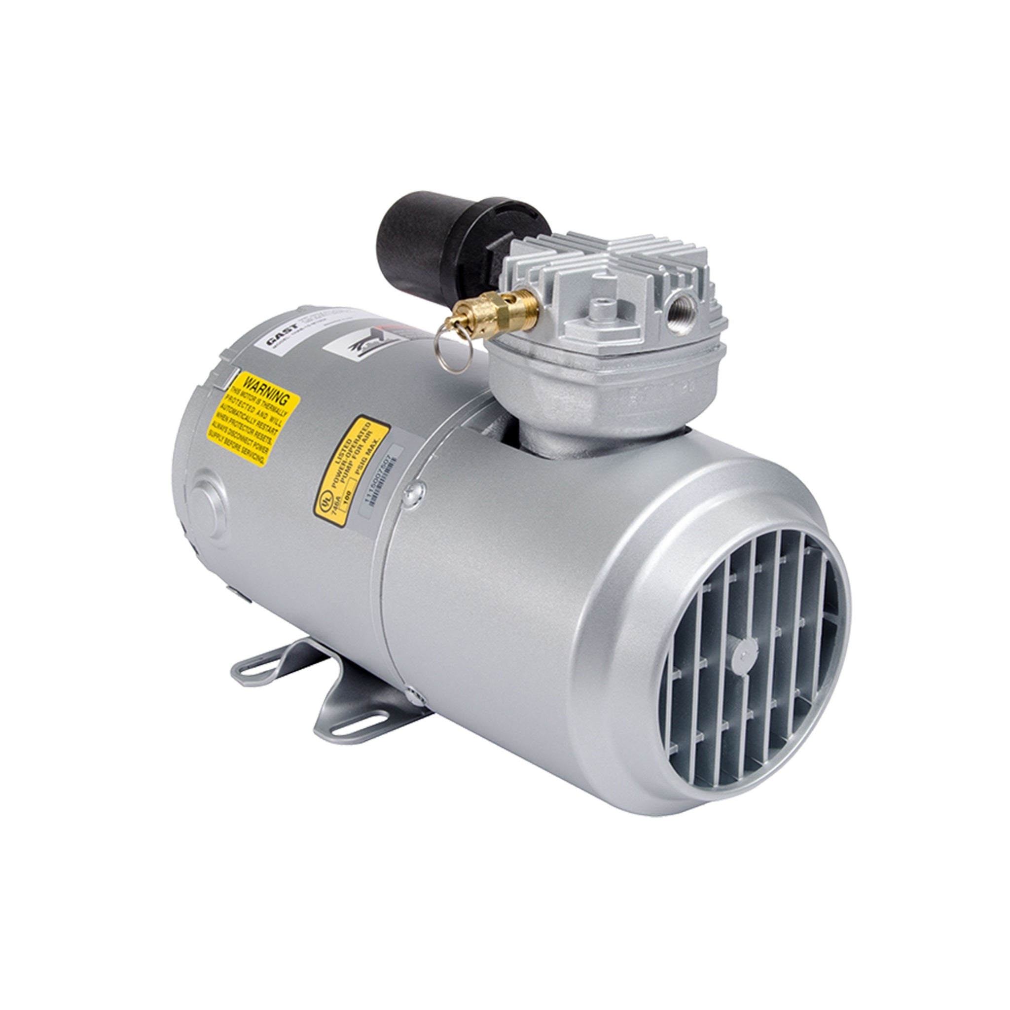 GAST Gast 1VAF-10-M100X Piston Pump 0.166 hp (1) 33K640