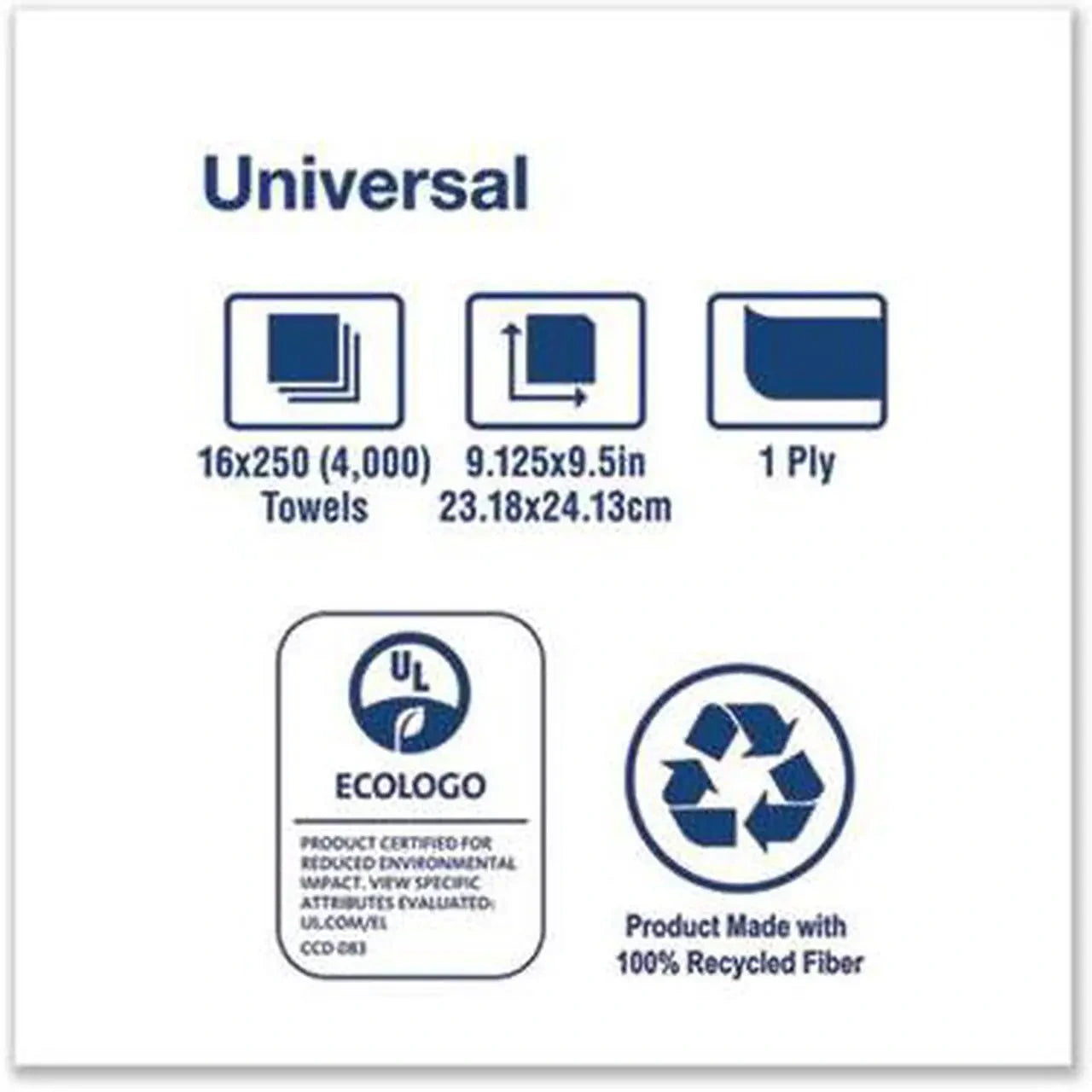 TORK Tork TRKMB540A Multifold Hand Towels 9.13 x 9.50 (250/Pack, 16 Packs/Carton)