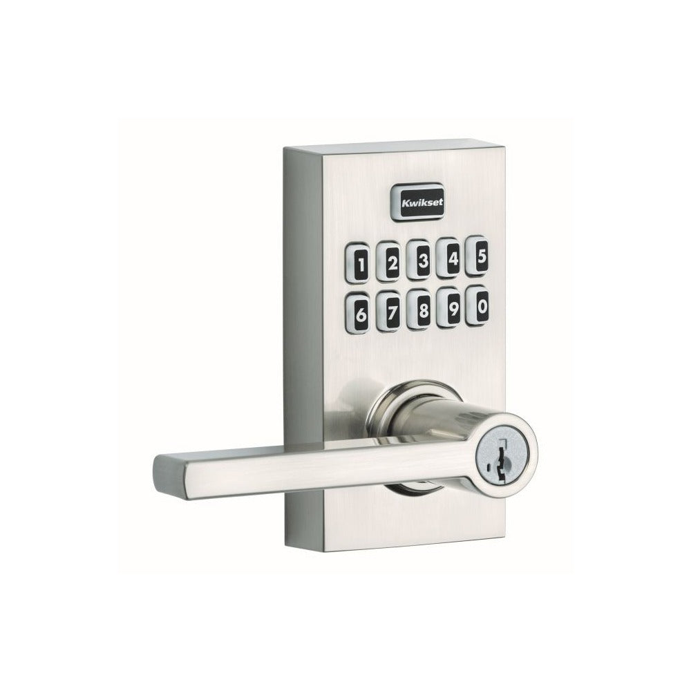 KWIKSET Kwikset 917HFL-15S Smartcode Keypad Lock Satin Nickel