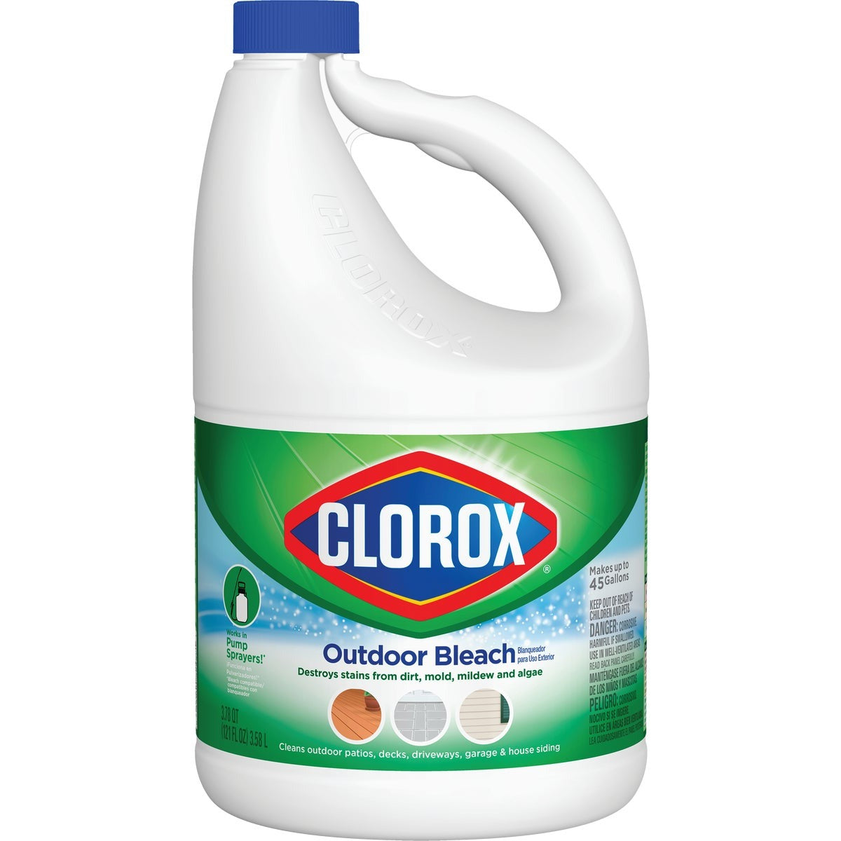 CLOROX Clorox 32437 Concentrated Outdoor Bleach 121 Oz