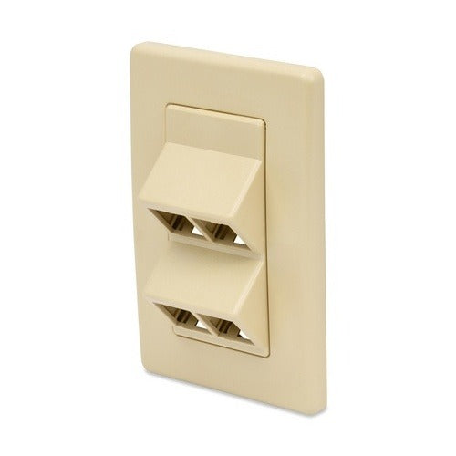 BELDEN Belden Inc. A0405256 Flush Mount Single Port Faceplate