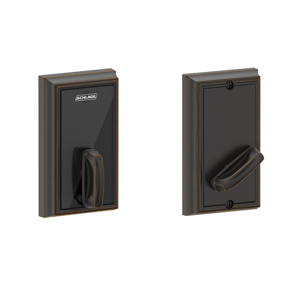 SCHLAGE Schlage Electronics BE467FADD716 Fire Rated Smart Deadbolt