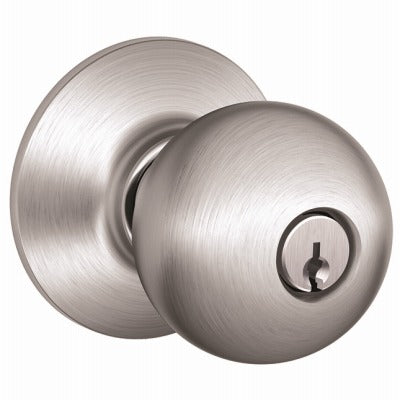 SCHLAGE Schlage Lock Co F51CSVORB626 Entry Lockset Satin Chrome