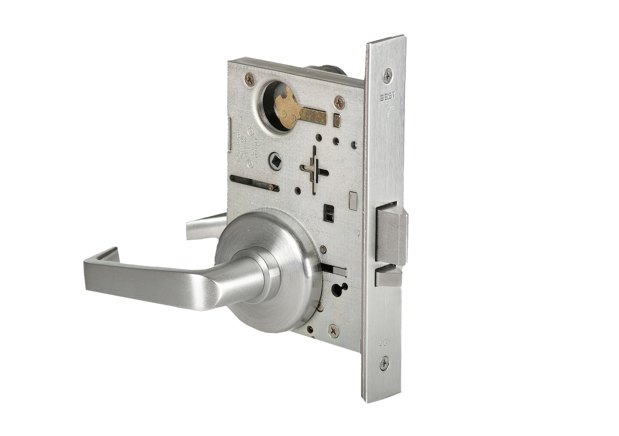 BEST Best 45H7D15H626RH Mortise Lock Storeroom 15 Lever Satin Chrome