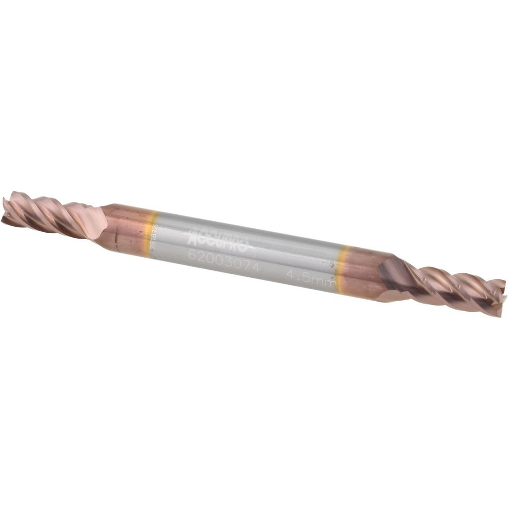 ACCUPRO Accupro 12185195 Square End Mill 0.1772 in 4 Flute Carbide