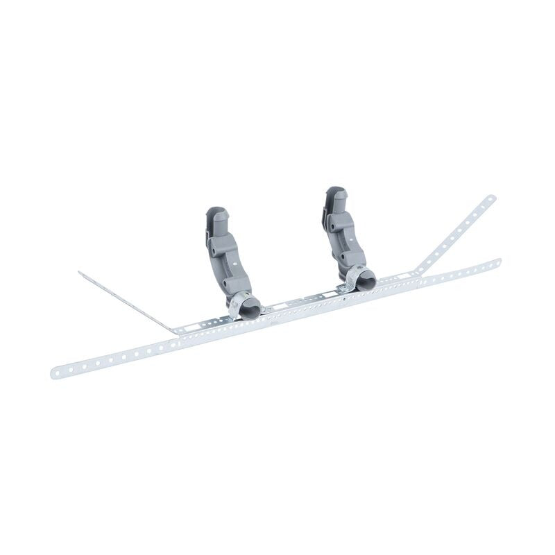 OATEY Oatey 34323 Light Angled Wall Bracket Kit (12 to 20 in, 1/2 in Stub-Outs)