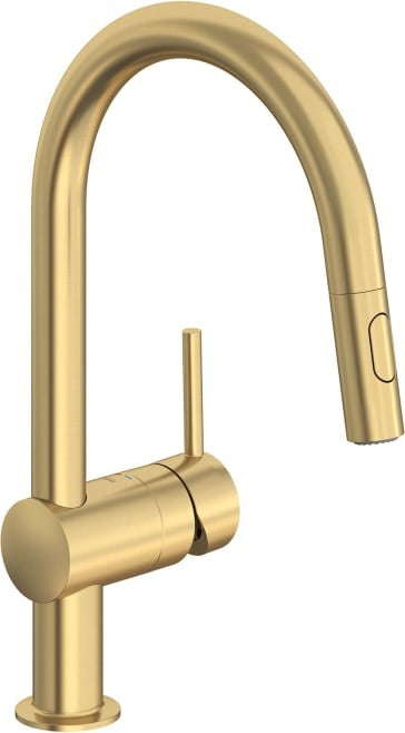 GROHE Grohe 31378GN3 Minta Single-Handle Pull-Down Kitchen Faucet (Single-Hole)