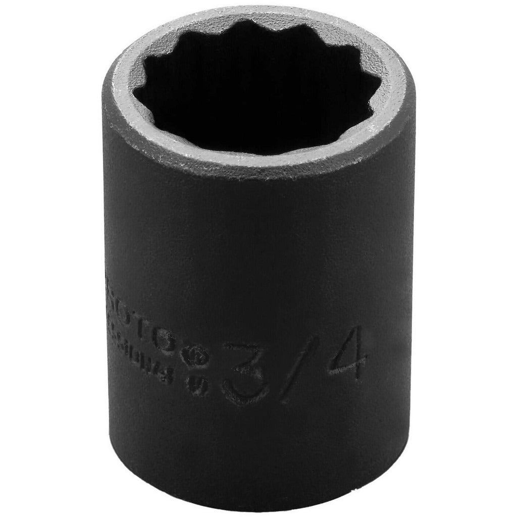 PROTO Proto J7424 Impact Socket 1/2 in Drive 3/4 in 12-point