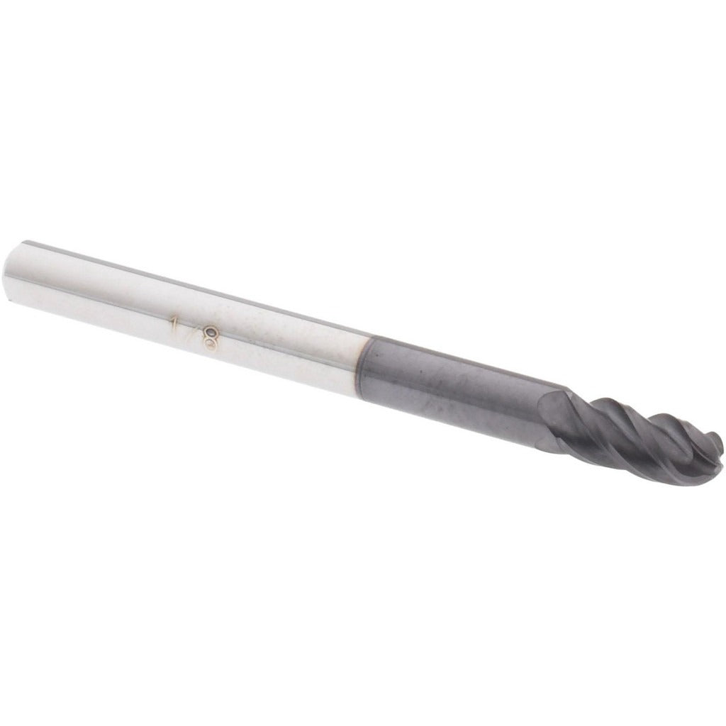 ACCUPRO Accupro 14556466 Ball End Mill 1/8 in 4 Flute Solid Carbide