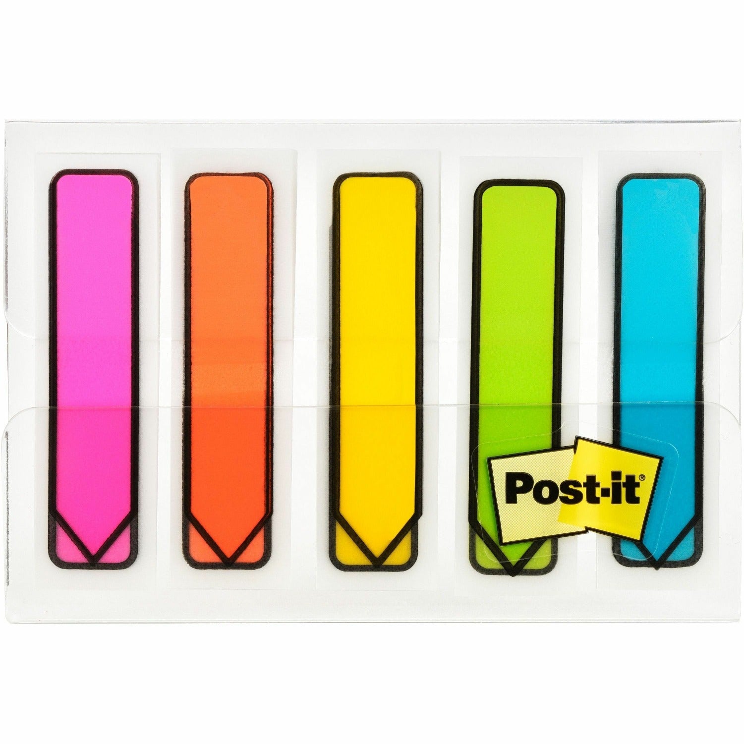 3M 3M MMM684ARR2 Post-it Arrow Flags On-the-Go Dispenser 1/2 inches x 1 3/4 inches 100 Pack