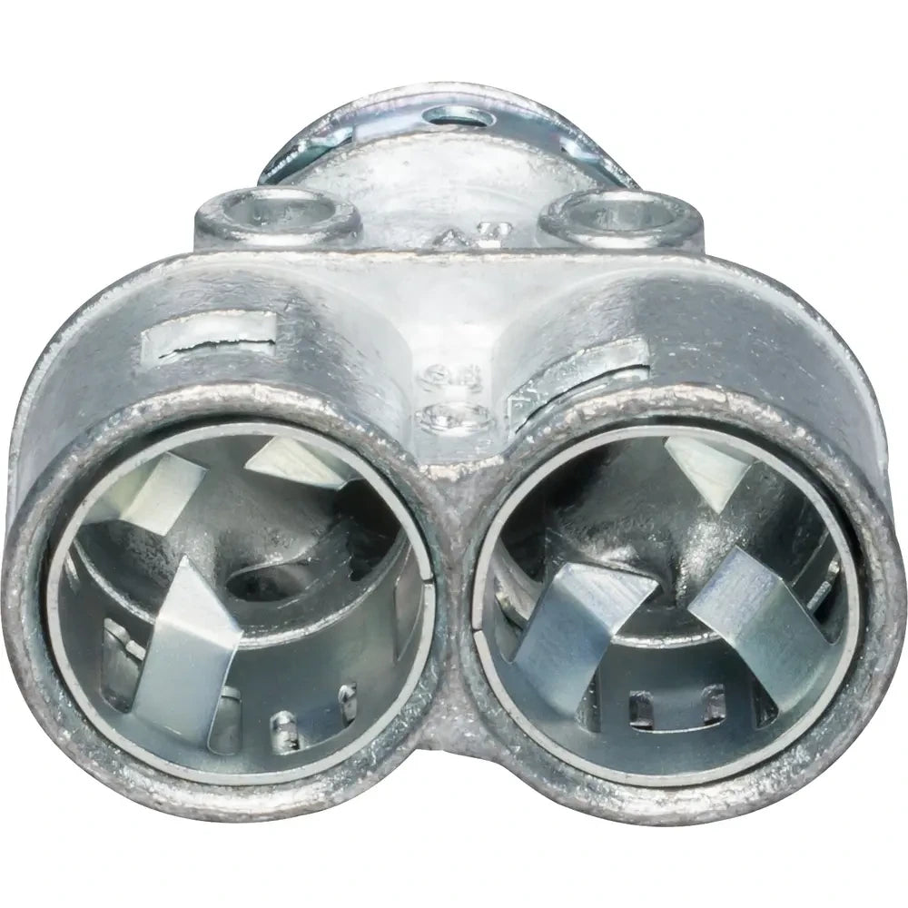 ARLINGTON ARLINGTON 3838ST SNAP2IT Duplex Connector 3/8 inches