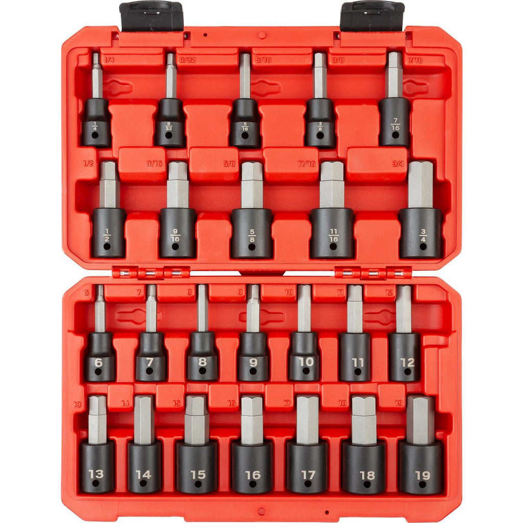 TEKTON Tekton SIB92311 Hex Impact Bit Socket Set 24-piece